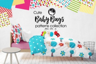 Babyh Bugs & Super Cute Pattern Backgrounds: High-Quality Design Resources for Creatives