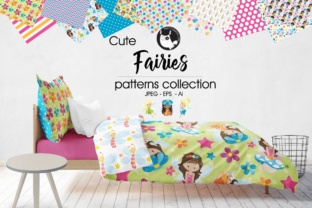 Fairies: Super Cute Pattern Backgrounds for Real Projects