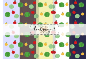 Fruits Pattern Pack: A Beautiful Digital Pastel Design Resource