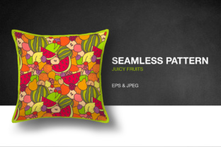 Juicy Fruits Seamless Pattern: A Versatile Vector Asset for Creative Production and Commercial Design