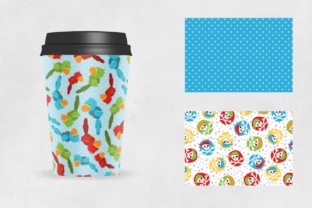 Pirate Boys Pattern Background Design