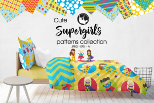 Supergirls: High-Quality Pattern Backgrounds for Designers Who Value Clarity, Charm, and Creative Control