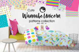 Wannabe Unicorn: A Thoughtful Look at Super Cute, High-Quality Pattern Background Design